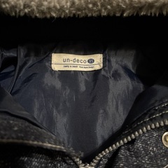 サイズ95  紺のコート　（他のものと同時購入で0円にします）の画像