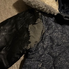 サイズ95  紺のコート　（他のものと同時購入で0円にします）の画像