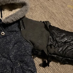 サイズ95  紺のコート　（他のものと同時購入で0円にします）の画像