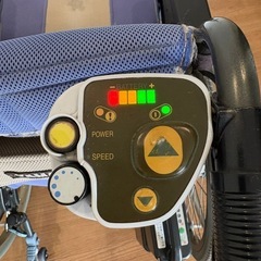 YAMAHA．中古電動車椅子　折りたたみ可能の画像