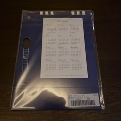 2026年カレンダー　卓上カレンダー　ペン立て付きの画像