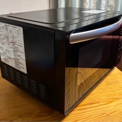 ニトリ　電子レンジ　EM-520X 2019年製 ブラック　庫内フラットの画像