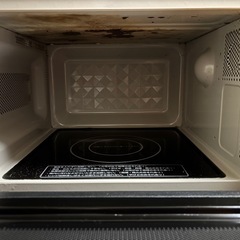 ニトリ　電子レンジ　EM-520X 2019年製 ブラック　庫内フラットの画像