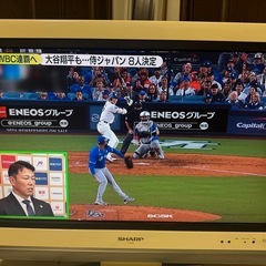 SHARP AQUOS 2008年製の画像