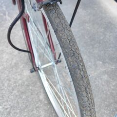 歳末処分価格！ 防犯登録致します。26インチ自転車の画像