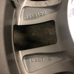 スズキ純正 旧型 ジムニーシエラ純正アルミホイール15インチ 1本 背面用などにの画像