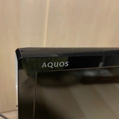 ジャンク品　テレビ　SHARP AQUOSの画像
