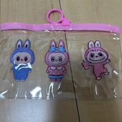 ラブブビニールジッパー袋の画像