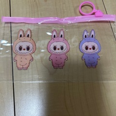 ラブブビニールジッパー袋の画像