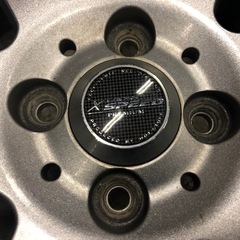 インチアップ軽自動車用アルミホイール16インチ 4本 中古品の画像