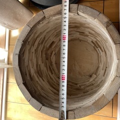 植木鉢　セメント　セットの画像