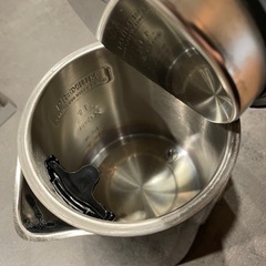 鍋＋ティファール電気ケトルの画像