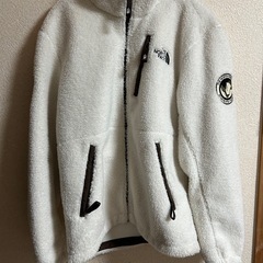 THE NORTH FACE ノースフェイス ボアフリースジャケット ホワイト M/95 正規品の画像