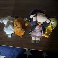 ぬいぐるみ4個の画像
