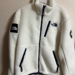 THE NORTH FACE ノースフェイス ボアフリースジャケット ホワイト S/90の画像