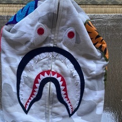 A BATHING APE SHARK FULL ZIP HOODIEの画像