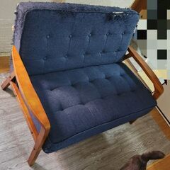 ニトリの二人掛けソファの画像