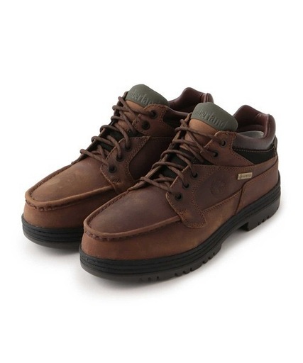 timberland moc toe gtx brown
