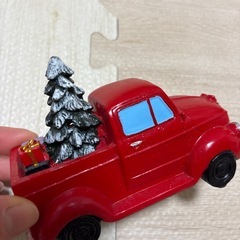 ミニカー　クリスマスオブジェの画像