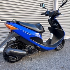 4406.定番人気　アドレスv50 白メーター　 バッテリー新品　千葉県柏市　即日配送　自走引き取りも可能　の画像