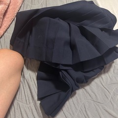 制服っぽいスカート  本物っぽい美品 作りしっかり
の画像