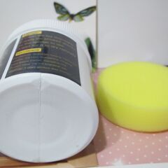 💗新品💗タイヤＷＡＸ大容量💗長持ちする輝き増強剤・保護剤配合　４５０ｍｌ　スポンジ付きの画像