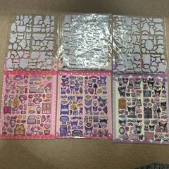 立体2枚組シールの画像