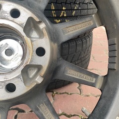 年末大掃除特価！225/50/17アルミホイール4本セットの画像