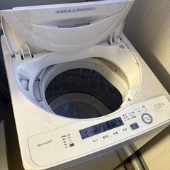 【取引中】冷蔵庫・洗濯機・電子レンジ 3点セット 12/28（日）受け渡しの画像