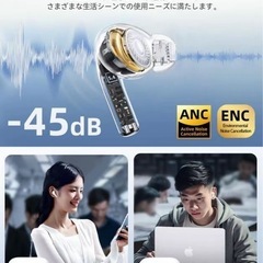 ワイヤレスイヤホンの画像