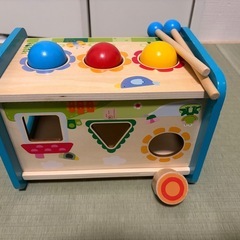 木製の知育おもちゃの画像
