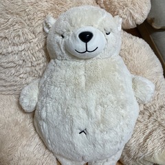 クマ アイボリー 2点セット の画像