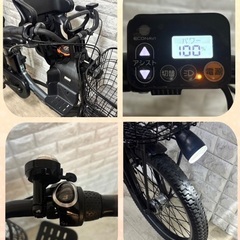 美品🌸室内保管🌸 🌈パナソニック ギュットアニーズ子供乗せ電動自転車27の画像