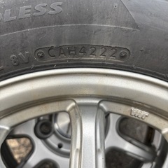 155/65R14　BRIDGESTONEスタッドレスタイヤセットの画像