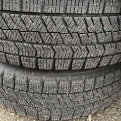 155/65R14　BRIDGESTONEスタッドレスタイヤセットの画像
