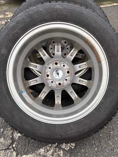 【終了】スタッドレスタイヤセット155/65R14使用2年 BRIDGESTONE