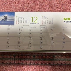  2026　デスクカレンダーの画像