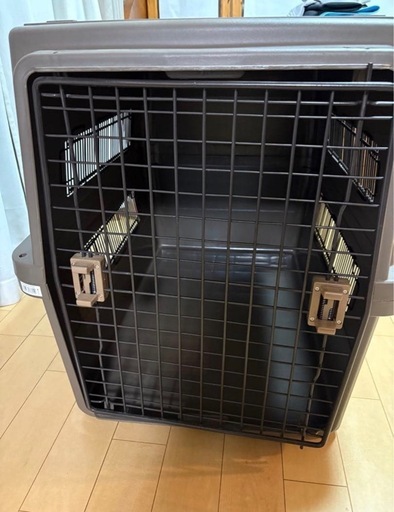 ケージ　アイリスオーヤマキャリー Lサイズ ブラウン　犬用キャリー空輸対応