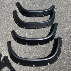 ジムニーJA11オーバーフェンダー110ミリの画像