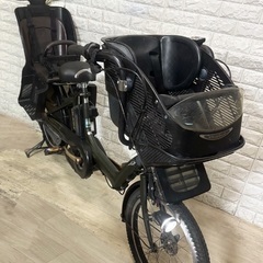 🌸高年式🌸バッテリー最高レベル容量🌸電動自転車　ヤマハ　パスキス　🌈カーキー27の画像