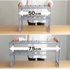 洗面台下収納　キッチン下収納 2つセット
　の画像