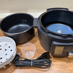 アイリスオーヤマ　電気圧力鍋　開封済み未使用の画像