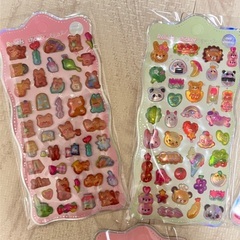 キャンディシール　ドロップシール　6枚セットバラ可の画像