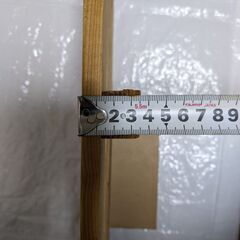 木製 すのこ 2枚 約(75㎝ 35㎝ 3.5㎝) の画像