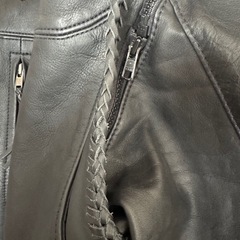 ハーレーダビットソン　革ジャンの画像