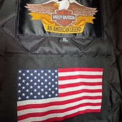 ハーレーダビットソン　革ジャンの画像