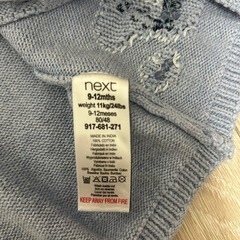 next baby パーカーの画像