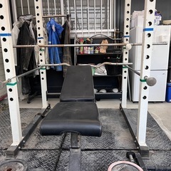 パワーラック、ダンベルセット
の画像