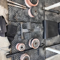 パワーラック、ダンベルセット
の画像