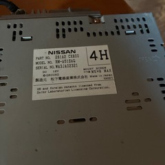 純正オーディオの画像